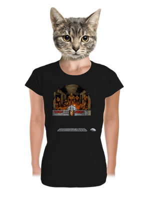 B17: Doom dámské tričko premium Black