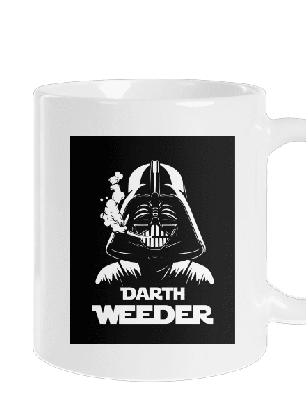 Darth Weeder klasický hrnek White