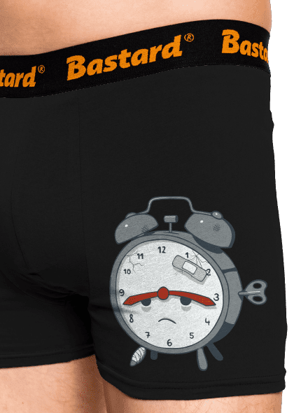 Budíček boxerky Black
