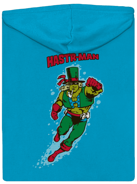 Hastrman dámská mikina na zip Blue Atol