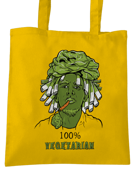100% vegetarián taška Sunflower