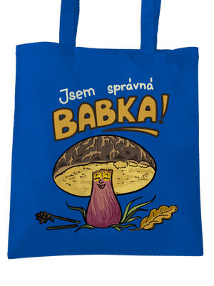 Babka a hříbeček taška Bright Royal
