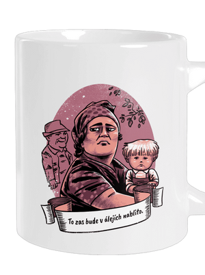 B14: Slavnosti sněženek velký hrnek White