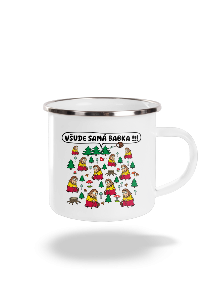 Všude samá babka plecháček White