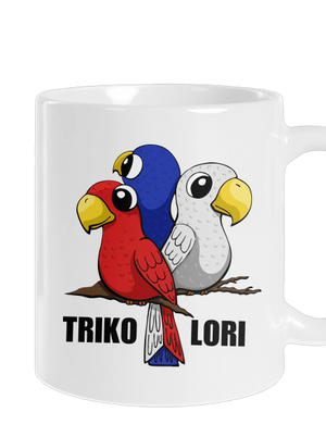 Trikolori klasický hrnek White