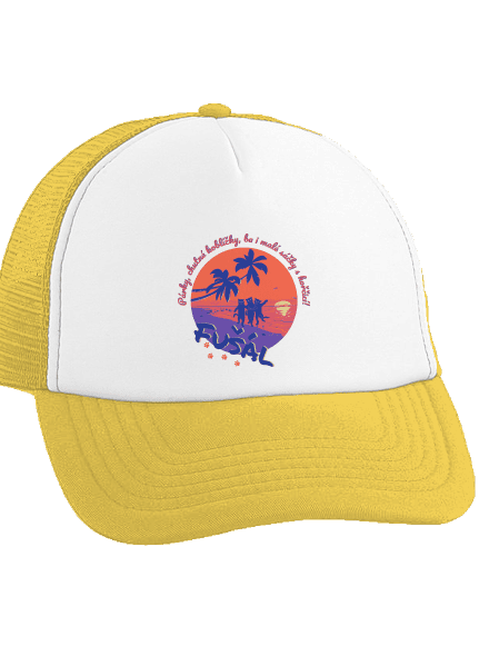 Fušál kšiltovka truckerka Sunflower cap