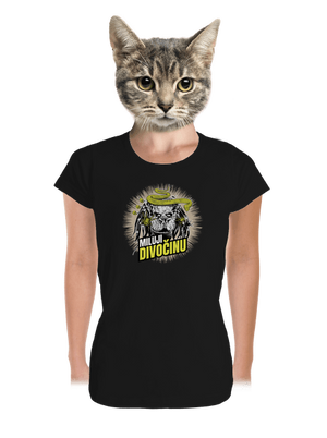 Miluji divočinu dámské tričko premium Black