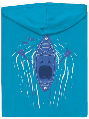 Ahhhh! dámská mikina na zip Blue Atol