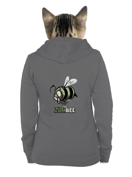 ZomBee dámská mikina na zip Steel Gray