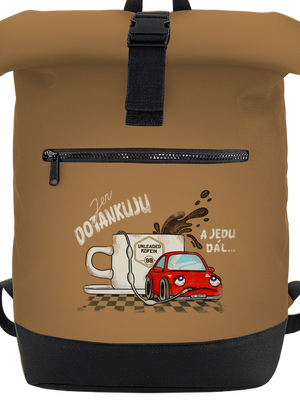 Dotankuju a jedu batoh Caramel