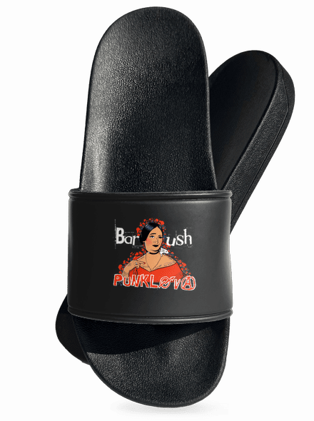 Barush Punklova pantofle Black