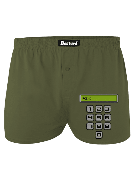 PIN pánské trenky Khaki