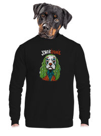 unisex mikina bez kapuce