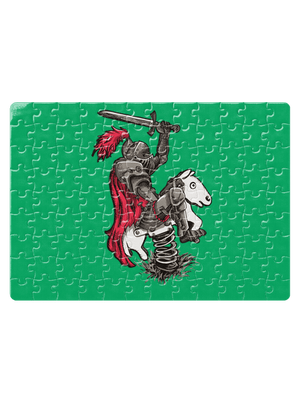 Rytíř puzzle White