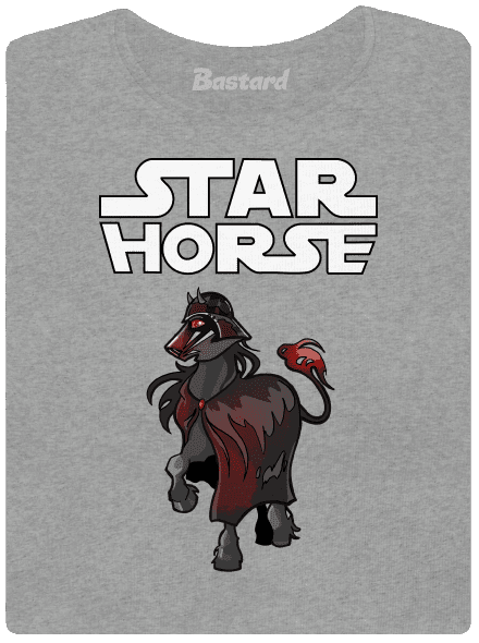 Star horse dámské tričko Dark Gray Melange