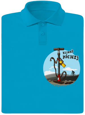 Klidně píchej pánská polokošile Blue Atol