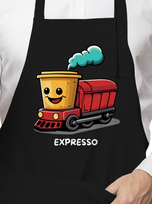 Expresso zástěra Black