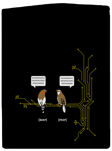 Beep and Peep pánská mikina na zip Black