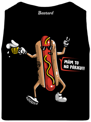 Na párku pánské tílko Black