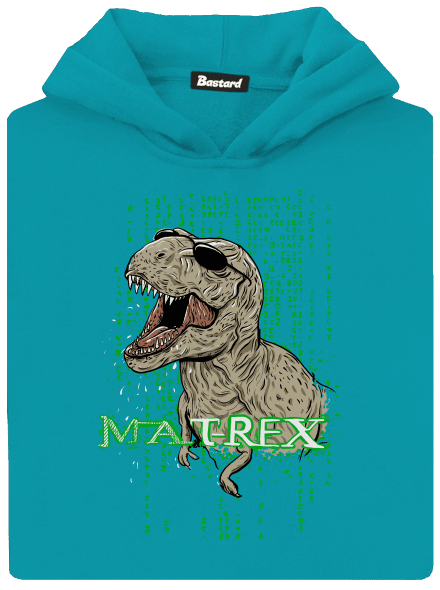 MAT-REX dětská mikina klokanka Hawaiian Blue