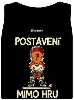 Postavení mimo hru dámské tílko klasické Black