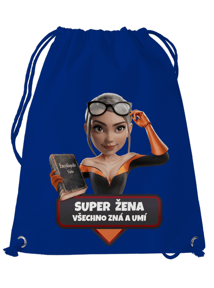 Super máma vak Royal Blue Mal