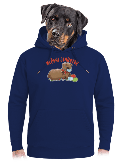 Mlčení jehňátek unisex mikina premium Navy