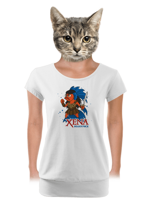 dámské tričko s lemem