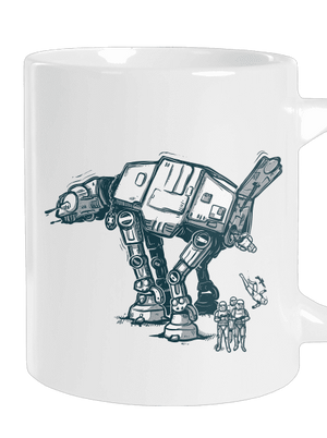 AT-AT velký hrnek White
