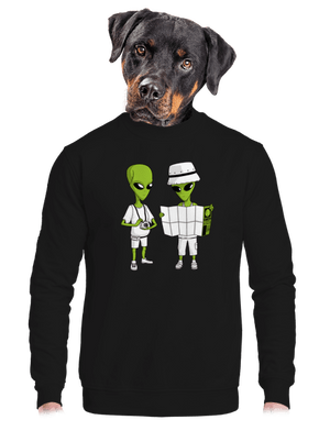 unisex mikina bez kapuce