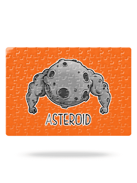 Asteroid puzzle White