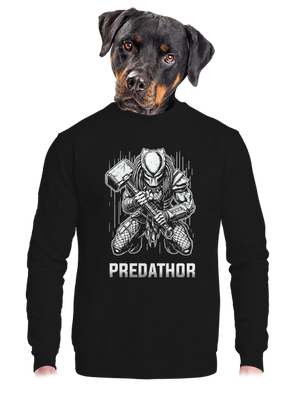 unisex mikina bez kapuce