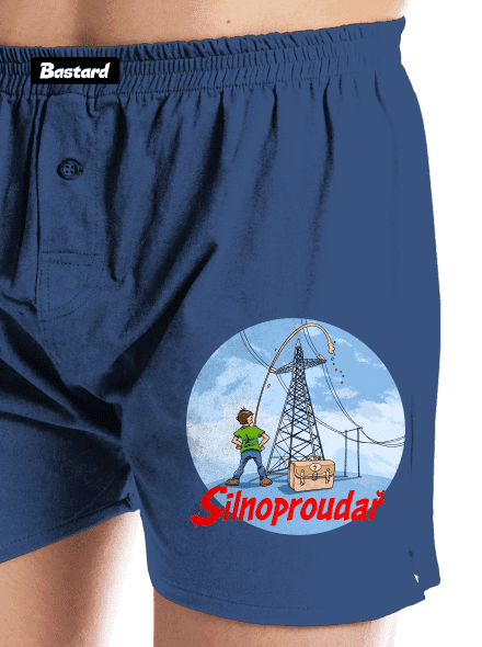 Silnoproudař pánské trenky Blue