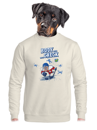 unisex mikina bez kapuce