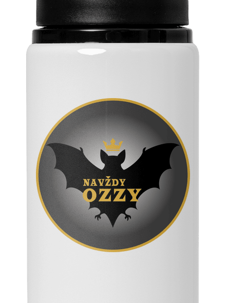 Navždy Ozzy lahev na vodu White