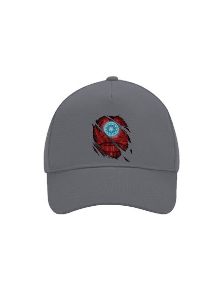 Ironman kšiltovka baseballka Graphite grey