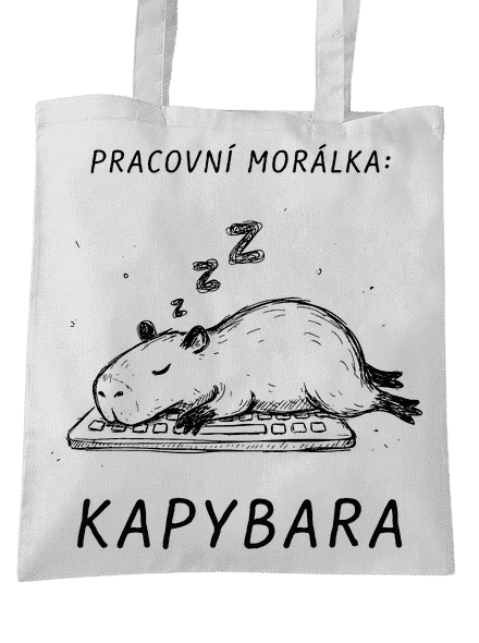 Pracovní morálka taška White