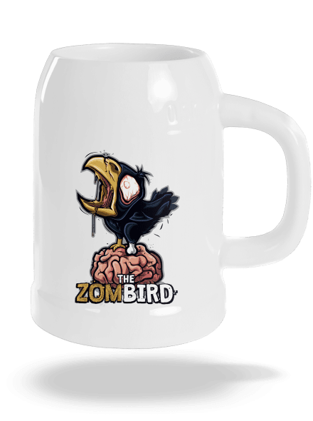 Zombird půllitr White