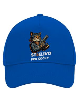 Střelivo pro kočky kšiltovka baseballka Bright Royal