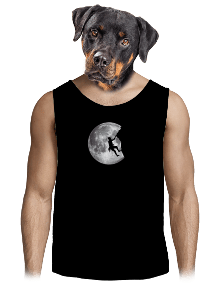 Noční lezec pánské tílko Black