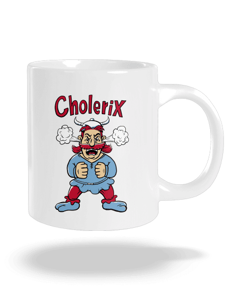 Cholerix velký hrnek White