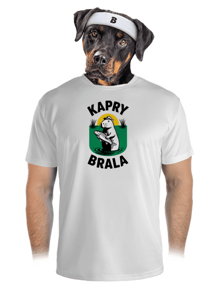 Kapry brala pánské sportovní tričko White