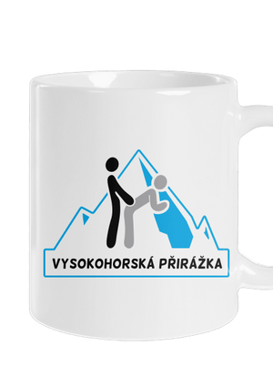 Vysokohorská přirážka klasický hrnek White