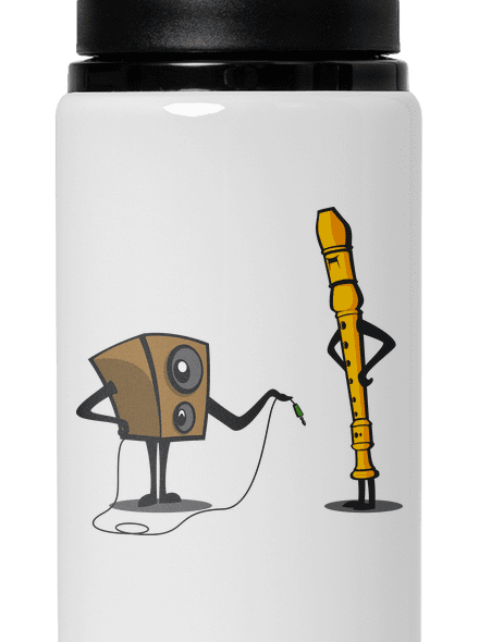 Plug-in jack lahev na vodu White
