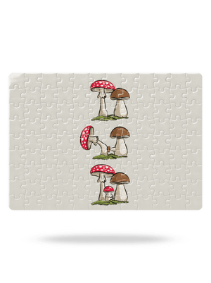 Z houbařské kroniky puzzle White