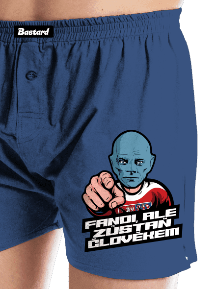 Fandi, ale zůstaň Fantomasem pánské trenky Blue