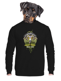 unisex mikina bez kapuce