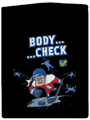 Body check dámská mikina na zip Black