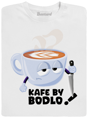 Kafe by bodlo pánské dlouhý rukáv White