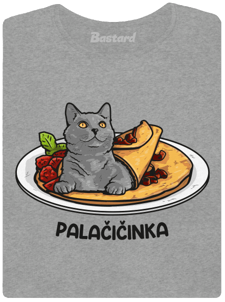 Palačičinka dámské tričko Dark Gray Melange